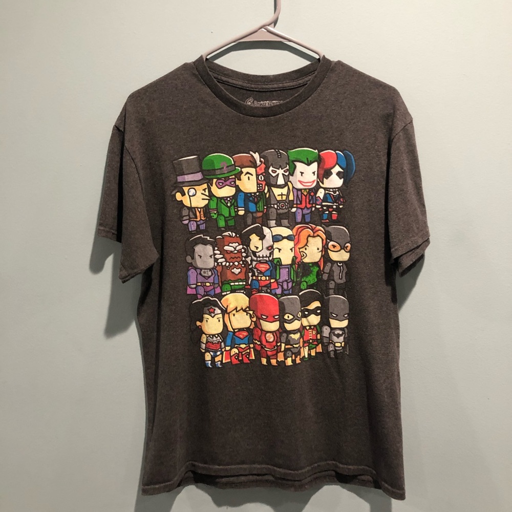 Scribblenauts dc comics shirt